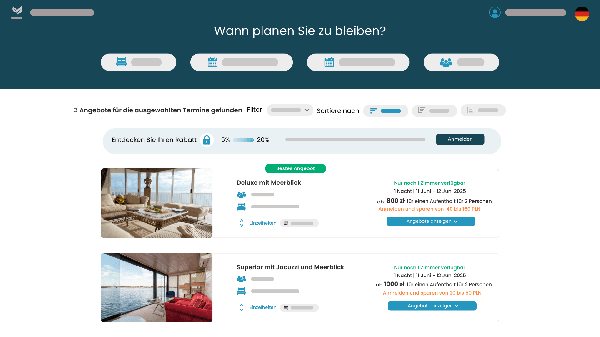 „Booking.com-Preisplan” – wo bin ich denn nun gelandet?