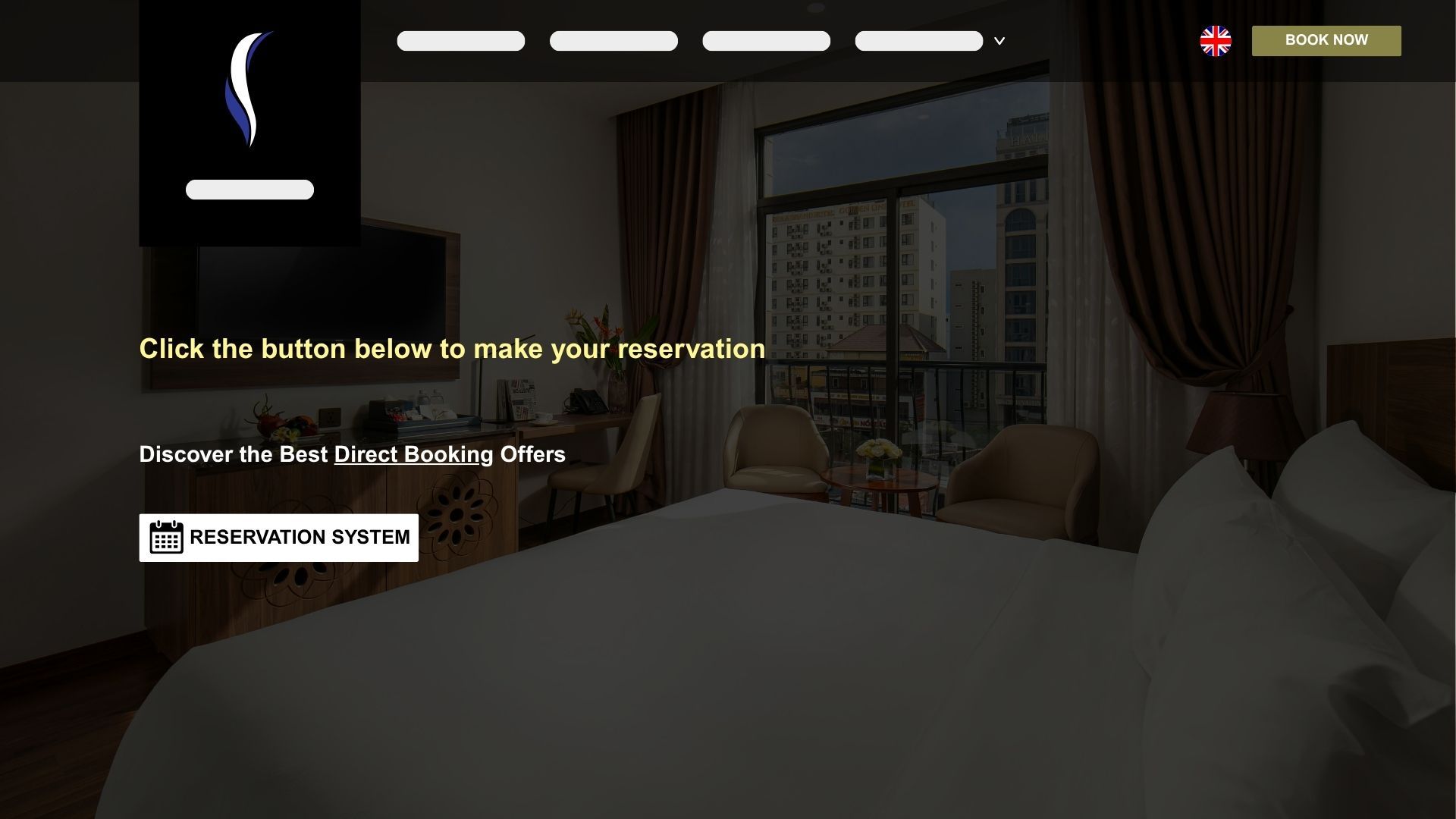 What NOT to do - an example worth avoiding Notice the three different buttons and links all supposedly leading to the booking page. Not only is this visually confusing, but in the actual hotel’s case, two of those redirects didn’t even work.